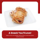 Oven Delights Strawberries & Cream Danish Bakery fresh - Breakfast pastries - Real fruit - fruit pastries - perfectly cooked - taste simply fresher |
