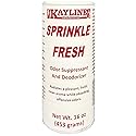 Sprinkle Fresh Carpet Freshener & Deodorizer Powder, Use on Upholstery, Garbage Cans & Dumpsters, 16 oz