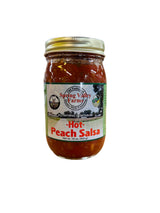 Spring Valley Farms Hot Peach Salsa