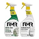 RMR Complete Mold & Mildew Stain Eraser System - No-Scrub Tub & Tile Cleaner + Instant Mold & Mildew Stain Remover Spray, Indoor/Outdoor Bathroom