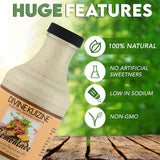 Divine Kuizine Remoulade Sauce | Louisiana-Style Spread & Dip for Seafood | Dressing for Food | Tartar Sauce | Creole-inspired Dip | 2x spicy sauce |
