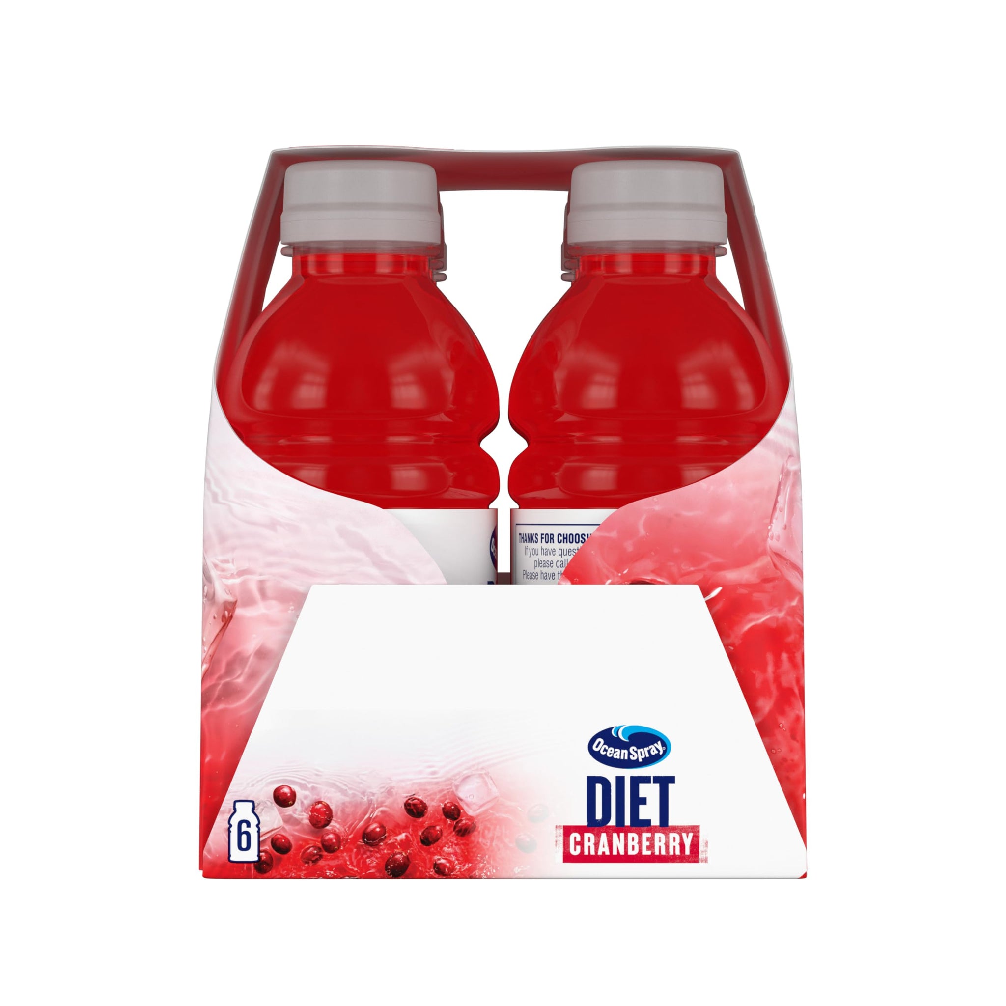 Ocean Spray Juice Drink 10 Ounce Bottle Pack of, Diet Cranberry, 60 Fl Oz, (Pack of 6)