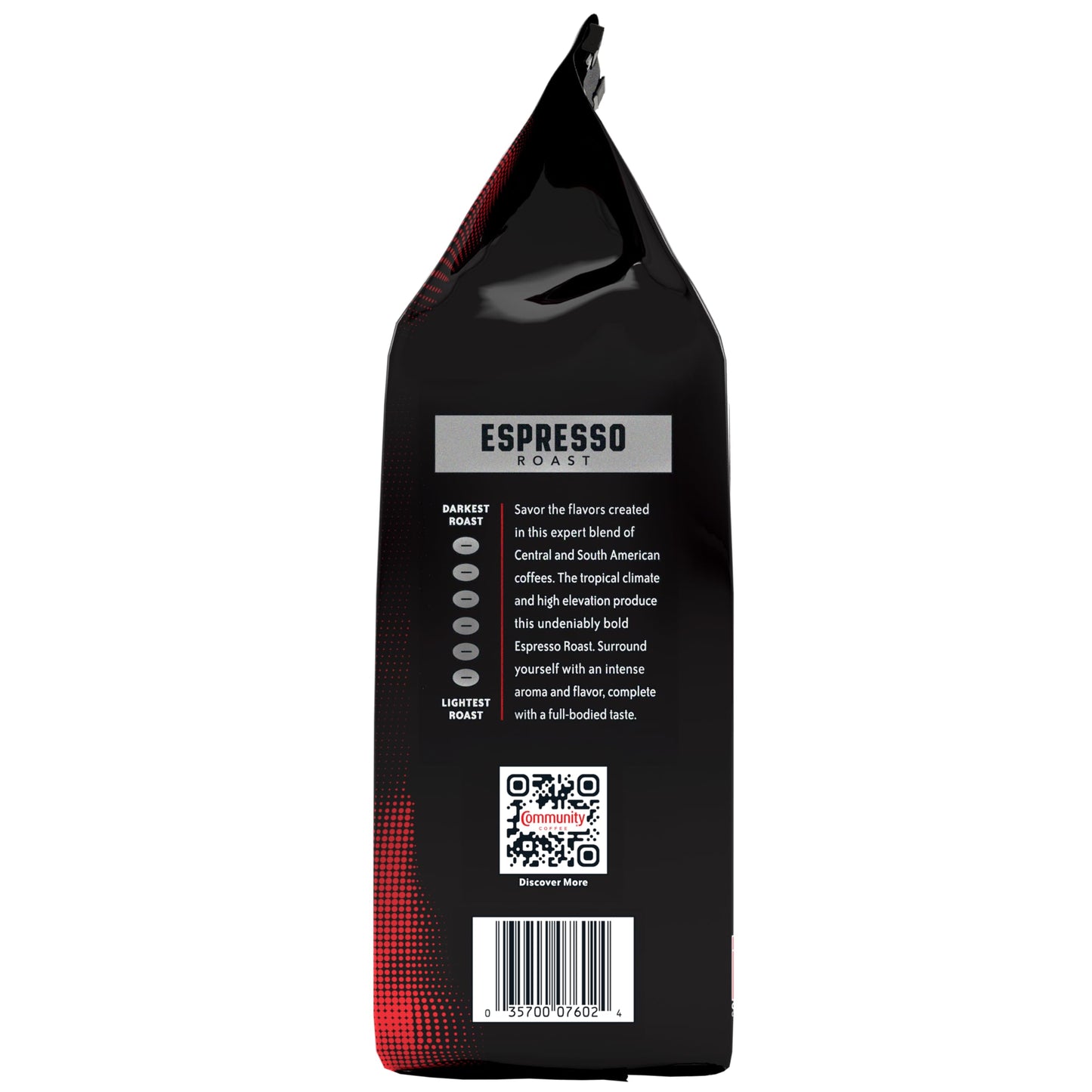 Community Coffee Dark & Bold Espresso Blend, Dark Roast Whole Bean Coffee, 30 Ounce Bag (Pack of 1)