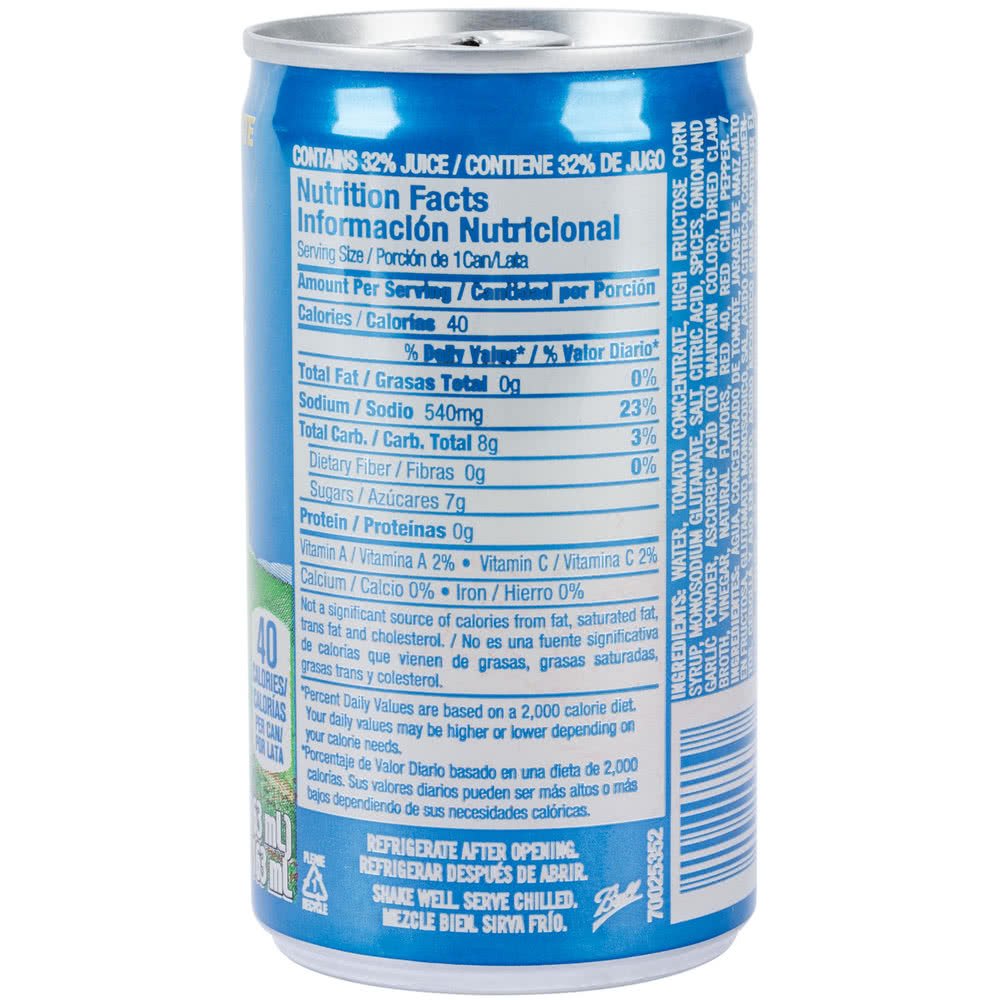 Clamato Juice, 5.5 oz