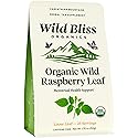 Wild Bliss Organic Red Raspberry Leaf Tea for Pregnancy and Menstrual Support - Loose Leaf Herbal Tea - 1.76 Oz - 25 Servings