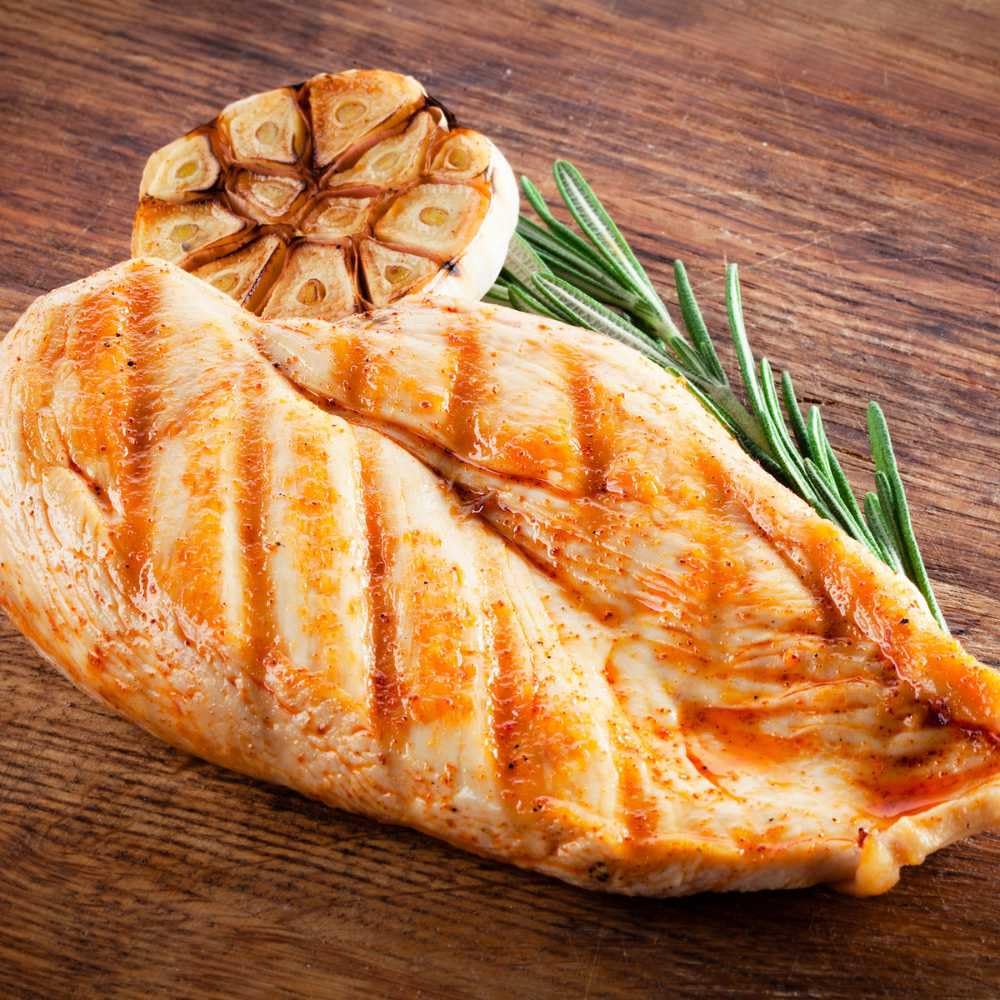 Today Gourmet Foods of NC - Chicken Breast - Boneless/Skinless Antibiotic Free (4 Ounce (Pack of 20))