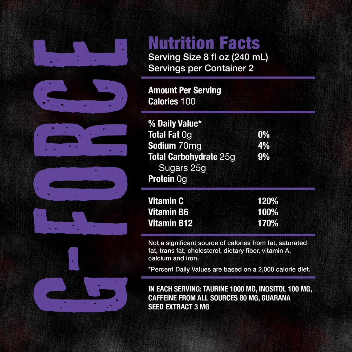 Rip It Energy Drinks Tribute Editions (G Force, 3 Cans)