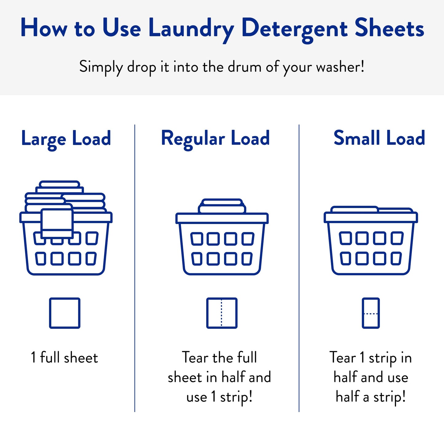 Clean People Laundry Detergent Sheets- Recyclable Packaging, Hypoallergenic, Stain Fighting, Works with All Machines including HE (384 Count, Fresh