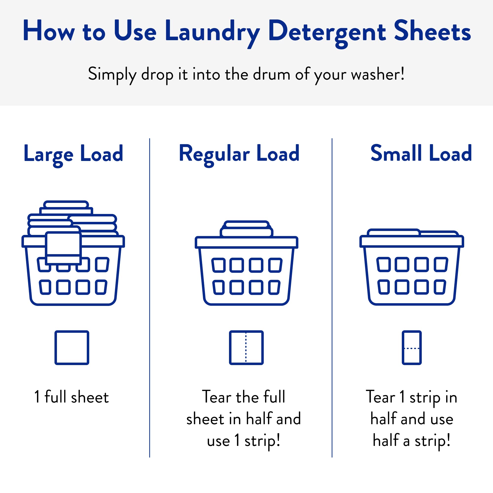 Clean People Laundry Detergent Sheets- Recyclable Packaging, Hypoallergenic, Stain Fighting, Works with All Machines including HE (384 Count, Fresh