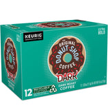 The Original Donut Shop Dark Roast Coffee, K-Cup, 12 ct