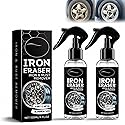 increnobl Iron Eraser Rust Remover Spray, Iron Powder Remover for Car Wheels & Paint, Fast Acting Iron Remover and Brake Dust Cleaner, Professional