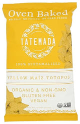 Tatemada Organic Yellow Maíz Totopos, 8.81 OZ (6 pack)