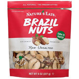 Nature’s Eats Raw Brazil Nuts - Whole Unsalted Superfood Snack from Brazil - Heart Healthy, Keto, Vegan - High in Selenium and Protein - Perfect