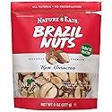 Nature’s Eats Raw Brazil Nuts - Whole Unsalted Superfood Snack from Brazil - Heart Healthy, Keto, Vegan - High in Selenium and Protein - Perfect