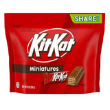 Kit Kat Miniatures Milk Chocolate Wafer Candy Share Pack, 9 oz