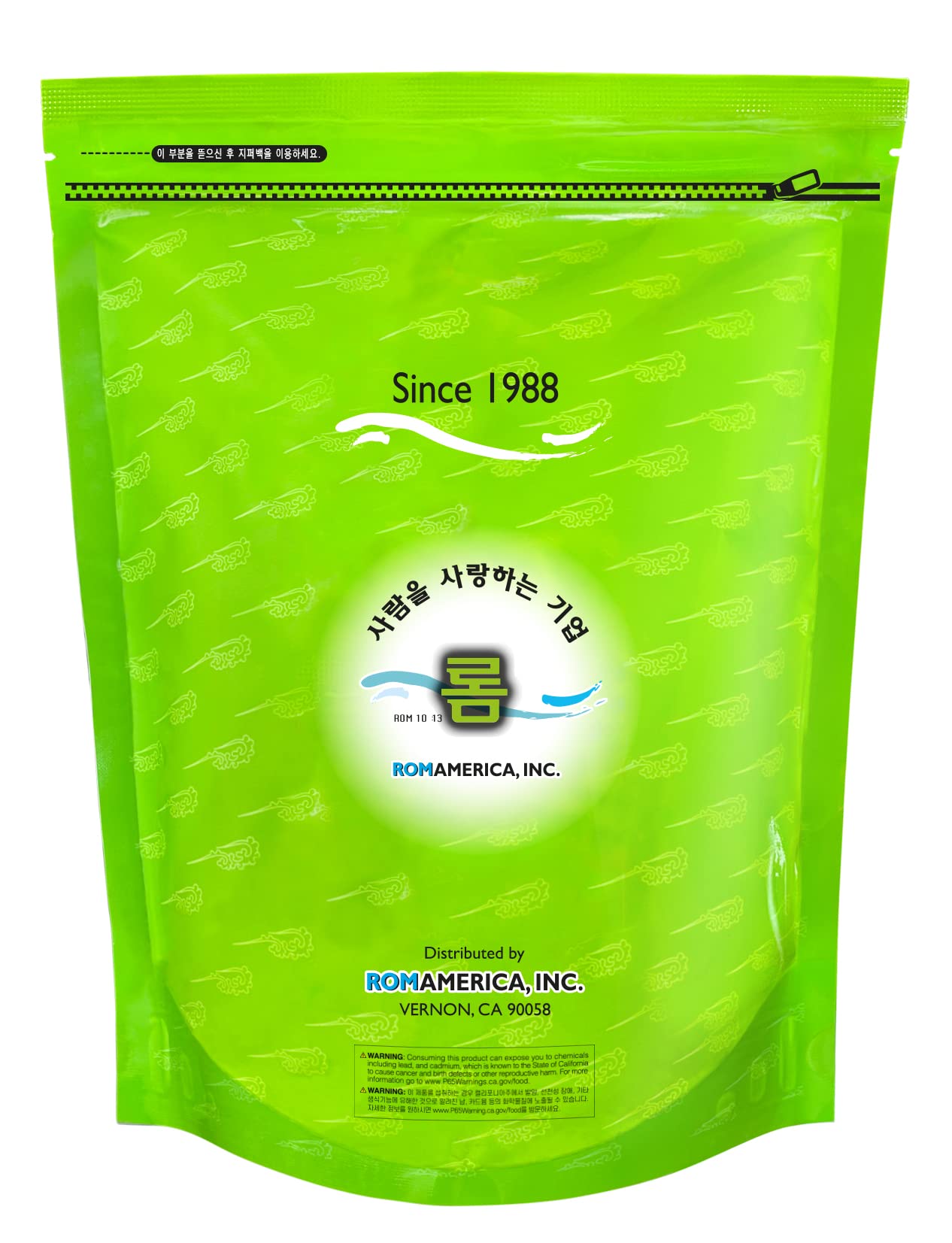 ROM AMERICA Roasted Black Soybean Powder Black Kuromame Kinako Soy Flour for Soy Milk, Injeolmi, Asian Cooking, Baking - Health Superfood, High in