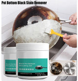 EASLIF Powerful Burnt Residue Remover for Cookware, 2026 New Pot Bottom Black Stain Remover, Seaweed Mud Black Cleaning Film for Pots & Pans