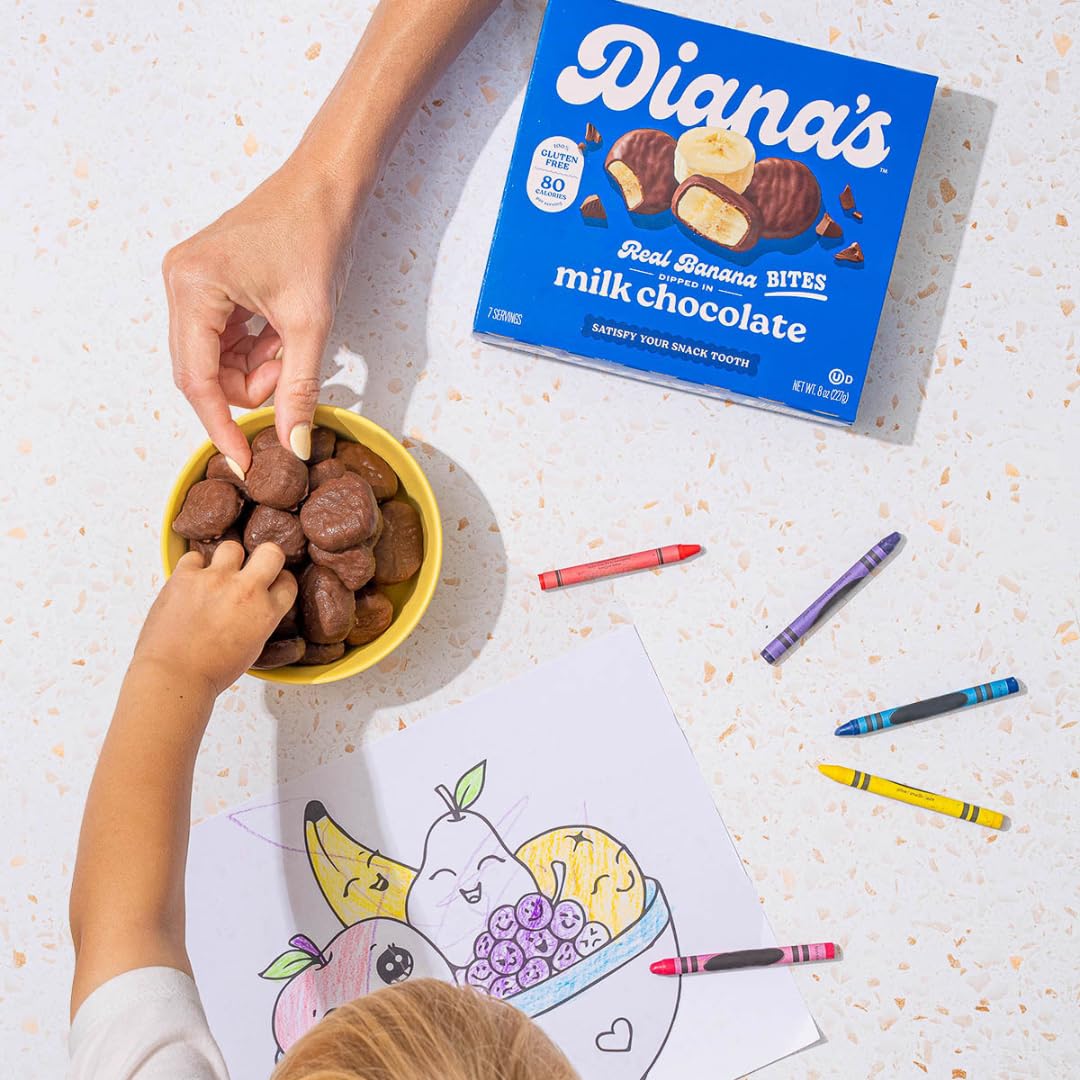 Dianas Bananas Milk Chocolate Banana Bites