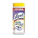 Lysol Dual Action Disinfecting Wipes, Citrus, 35 ct (Pack of 2)