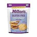 Miltons Craft Bakers Salt & Pepper Crackers, 4.5 Oz