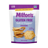 Miltons Craft Bakers Salt & Pepper Crackers, 4.5 Oz