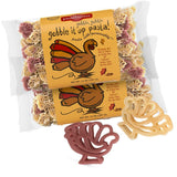 Pastabilities Fun Shaped Pasta for Kids - Gobble It Up - Turkey Shaped Fun Theme, Non-GMO Natural Wheat and Vegetable Pasta, All-Natural, Kosher