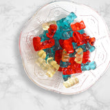 Haribo Goldbears Patriotic 4th of July Gummy Bears, Red, White, and Blue Candy, Independence Day, 4 Ounces, Pack of 3