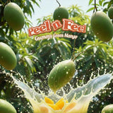 Peel n Feel Gummy Green Mango Jelly, Peelable Gummies with Real Green Mango Juice, 3 packs 8.47oz