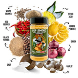 Grill Your As* Off Pop Smoke Taco Seasoning - 13.5oz All-Purpose Tex-Mex Seasoning for Beef, Chicken, Tacos & More - MSG & Gluten Free - USA Made