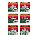 Folgers Coffee Singles Medium Roast Decaf Coffee Bags, 19 Count (Pack of 6)