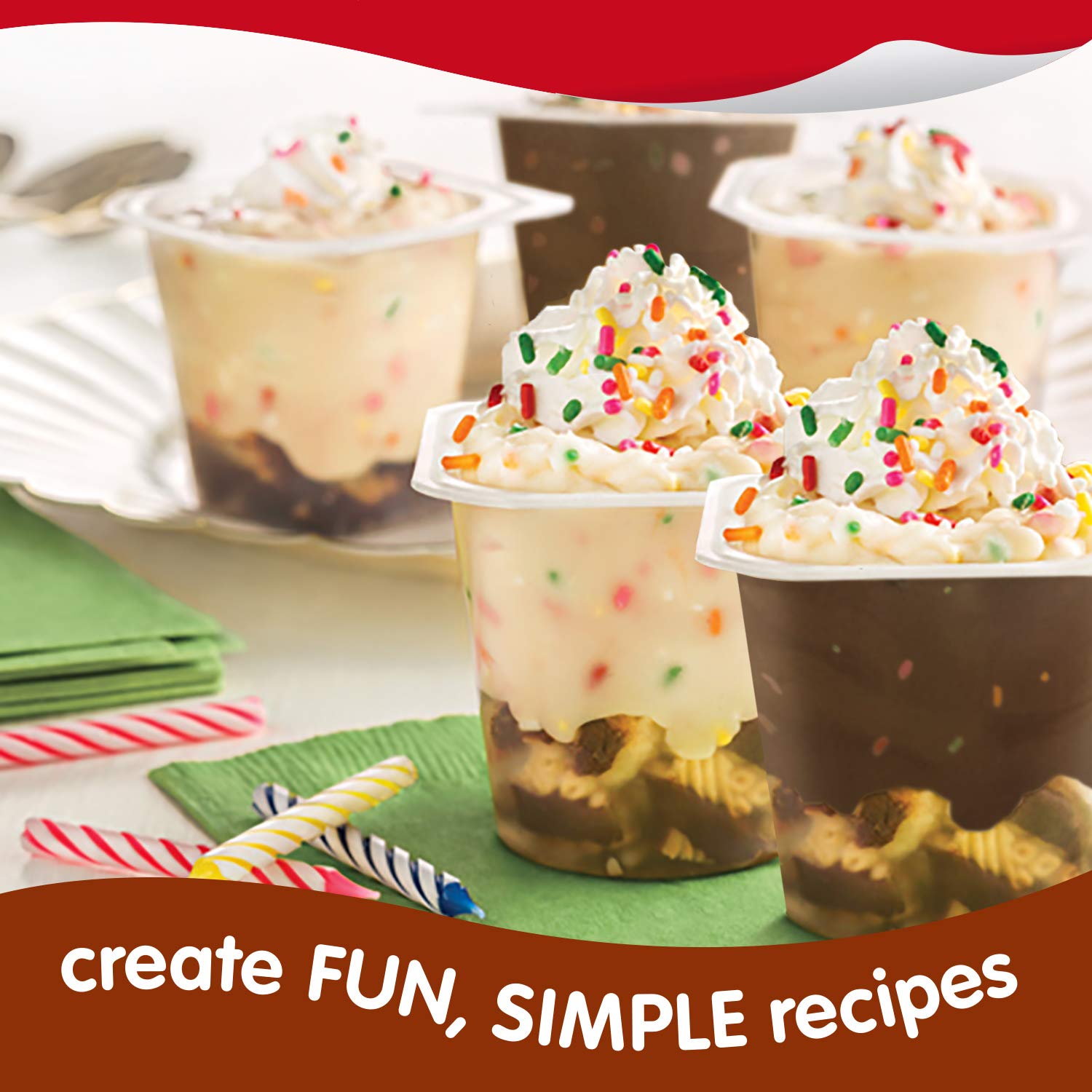 Snack Pack Chocolate and Vanilla Pudding Cups Family Pack, 12 Count