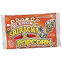 ASS KICKIN’ Sriracha Premium Microwave Popcorn - 6 Pack - Ultimate Spicy Gourmet Gift - Try if you dare!