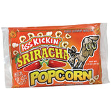 ASS KICKIN’ Sriracha Premium Microwave Popcorn - 6 Pack - Ultimate Spicy Gourmet Gift - Try if you dare!