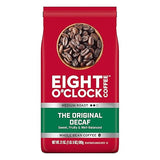 Eight O'Clock Coffee The Original Decaf, 21 Ounce (Pack of 1) Medium Roast Whole Bean Decaffeinated Coffee, 100% Arabica