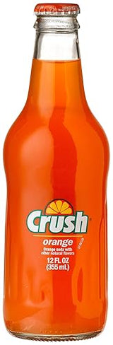 Crush ORANGE CRUSH LONGNECKS - "they brought it back", 12 Fl Oz (Pack of 12)