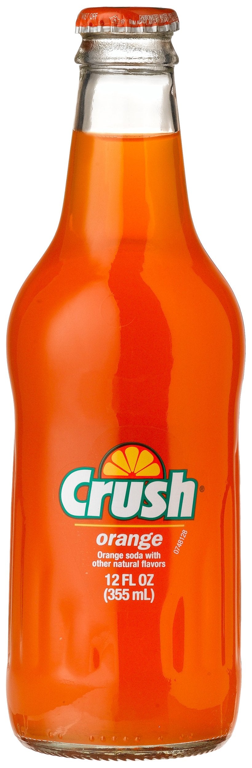 Crush ORANGE CRUSH LONGNECKS - "they brought it back", 12 Fl Oz (Pack of 12)