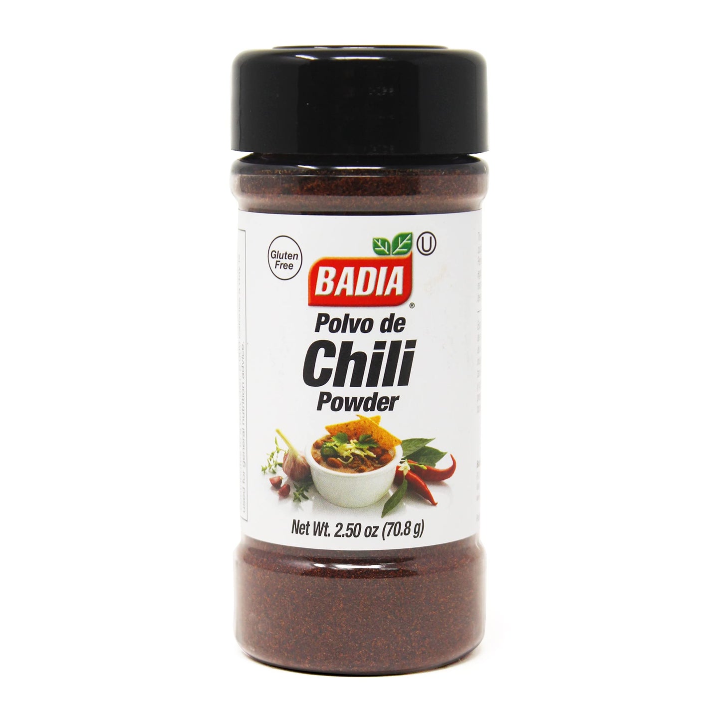 Badia Chili Powder, 2.5 oz - Bold and Smoky Blend with Mild Heat - Ideal for Tacos, Chili, Soups & Rubs