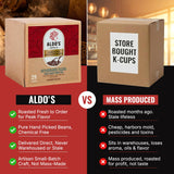 Renaissance Blend Dark Roast Single-Serve Coffee Pods - Organic Arabica Coffee, 28 Single-Serve Pods, Handcrafted Small-Batch Flavor