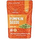 Herbaila Pumpkin Seeds Raw Unsalted, 2 lbs. Pepitas Raw Pumpkin Seeds Unsalted, Pumpkin Seed, Shelled Pumpkin Seeds, Unsalted. All Natural, Non-GMO