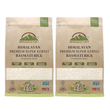 Himalayan chef White Basmati Rice 2 lbs (Pack of 2)