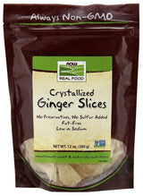 Now Foods Ginger Slices (Crystallized) - 12 oz. ( Multi-Pack)