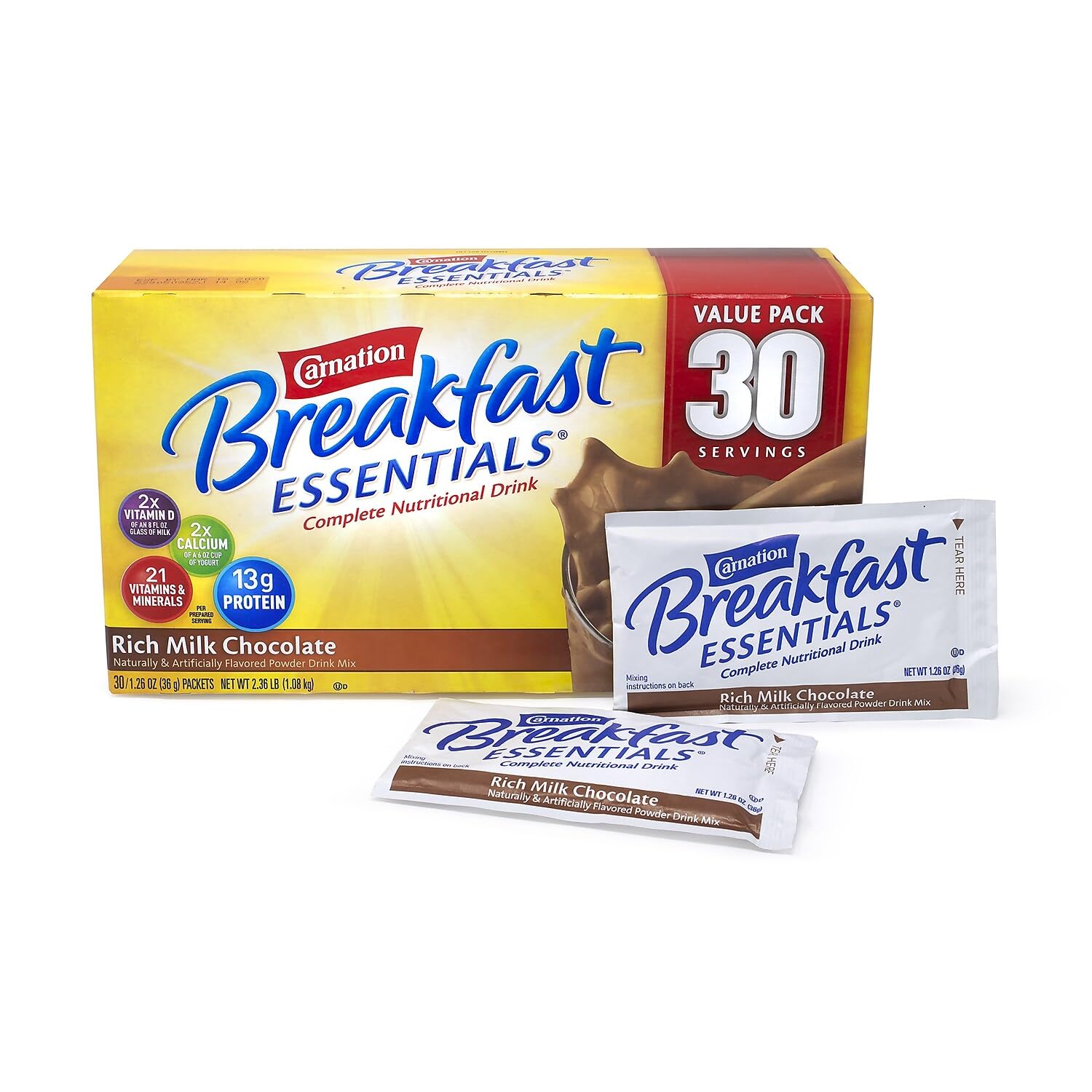 Carnation Breakfast Essentials, Pack Of 30