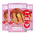 Cravings by Chrissy Teigen Gluten Free Pancake and Waffle Mix, Strawberry Mochi Pancakes & Waffles, Add Eggs, Milk, & Oil, Makes 18 Pancakes (Pack of 3)