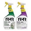 RMR Brands DIY Mold & Stain Remover Bundle, Complete Mold Killer & Mildew Prevention Kit, Disinfectant Spray, Includes 2-32 fluid ounce Bottles