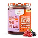 Nate's Honey Fruit Spread, All-Natural Berry - Made with Real Fruit & No Refined Sugar - Sweetened with 100% Pure Honey - 10 oz Jar - Easy-to-Spread