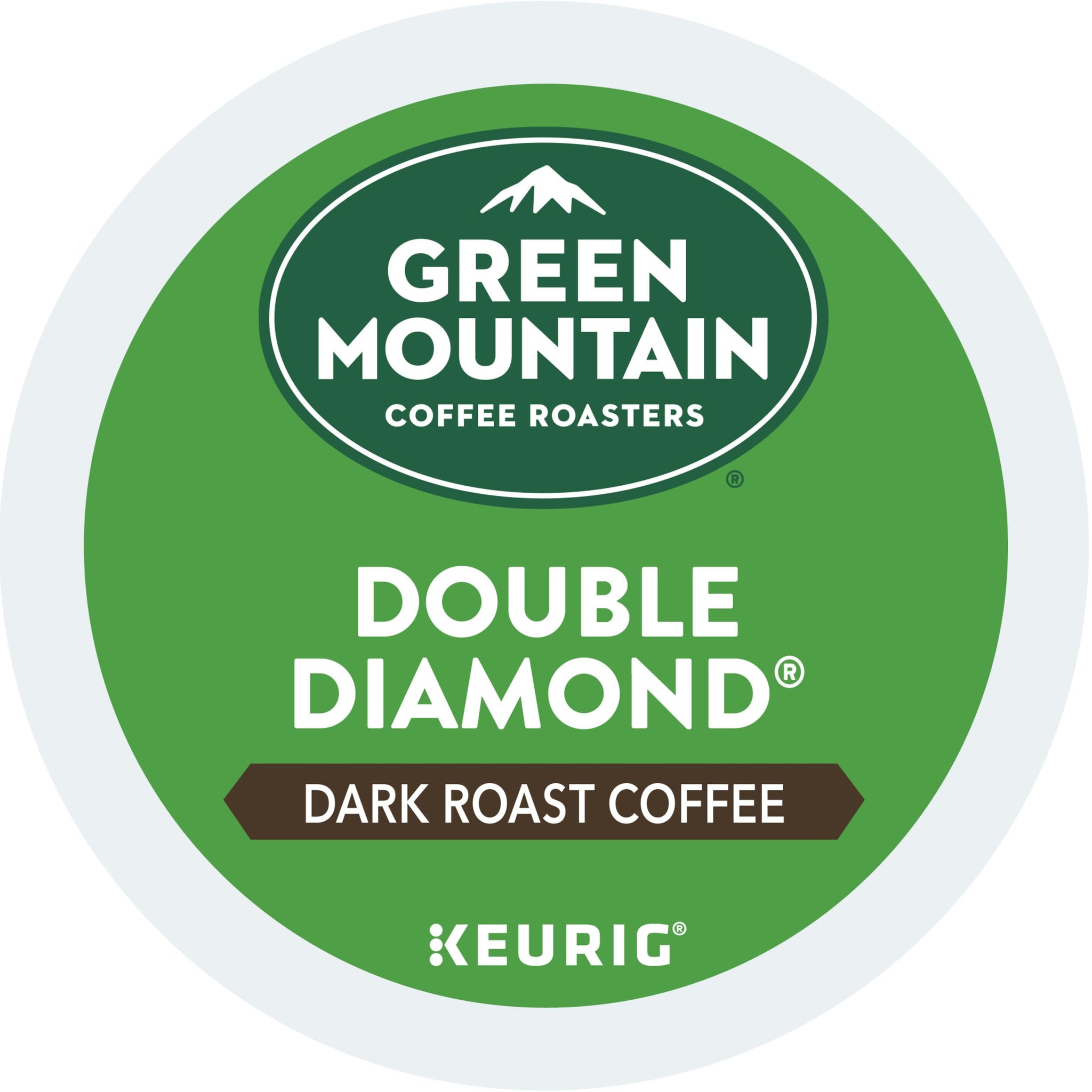 Green Mountain Coffee Double Black Diamond, K-Cup Portion Pack for Keurig Brewers 24-Count