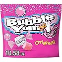 BUBBLE YUM Original Flavored Chewy, Bubble Gum Bag, 10.58 oz