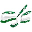 Libman Scrub Brush Kit | Cleaning Brush | Tile & Grout Brush | Small Scrub Brush | Power Scrub Brush | Carpet Brush | Bathroom Scrubber | Boot