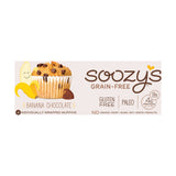 SOOZYS Banana Chocolate Muffins 4 Count, 9 OZ