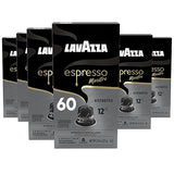 Lavazza Lavazza Ristretto Noble Dark Roast Coffee Capsules Compatible with Nespresso Original Machines, Ristretto, 10 Count (Pack of 6)
